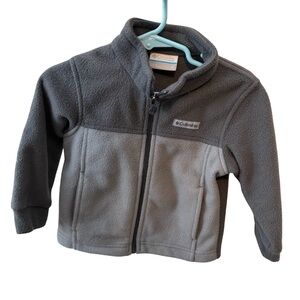 🧥 Columbia Toddler Fleece Jacket – Gray – Size 2T
